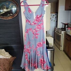 NWT WHITE HOUSE BLACK MARKET MIDI DRESS